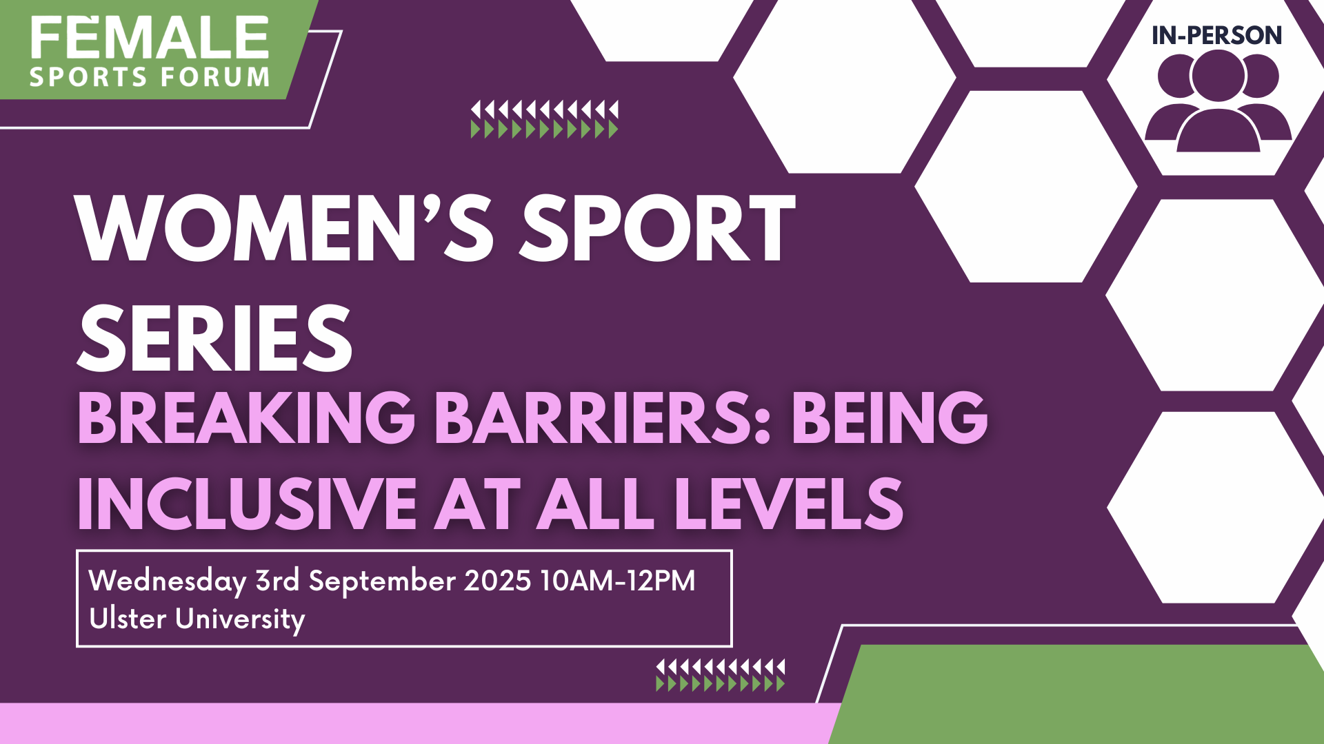 Women’s Sport Series – Breaking Barriers: Being inclusive at all levels