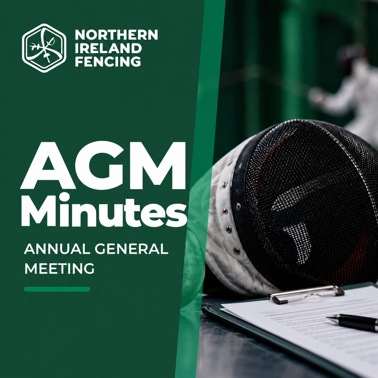 NI Fencing – AGM – Minutes